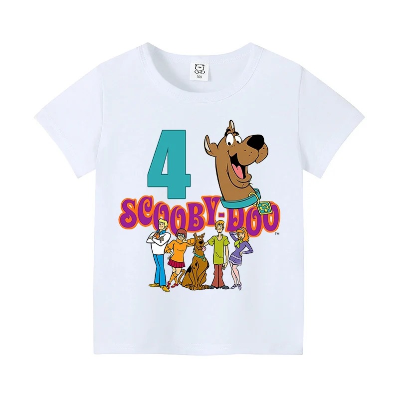 Scooby-Doo Birthday Number Tee – обзор и цена Baby Clothing For Summer