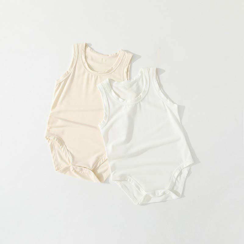 Baby Sleeveless Bodysuit Bambo – обзор и цена Bamboo Bodysuit Baby